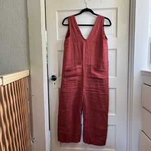 Only Child Linen Jumpsuit